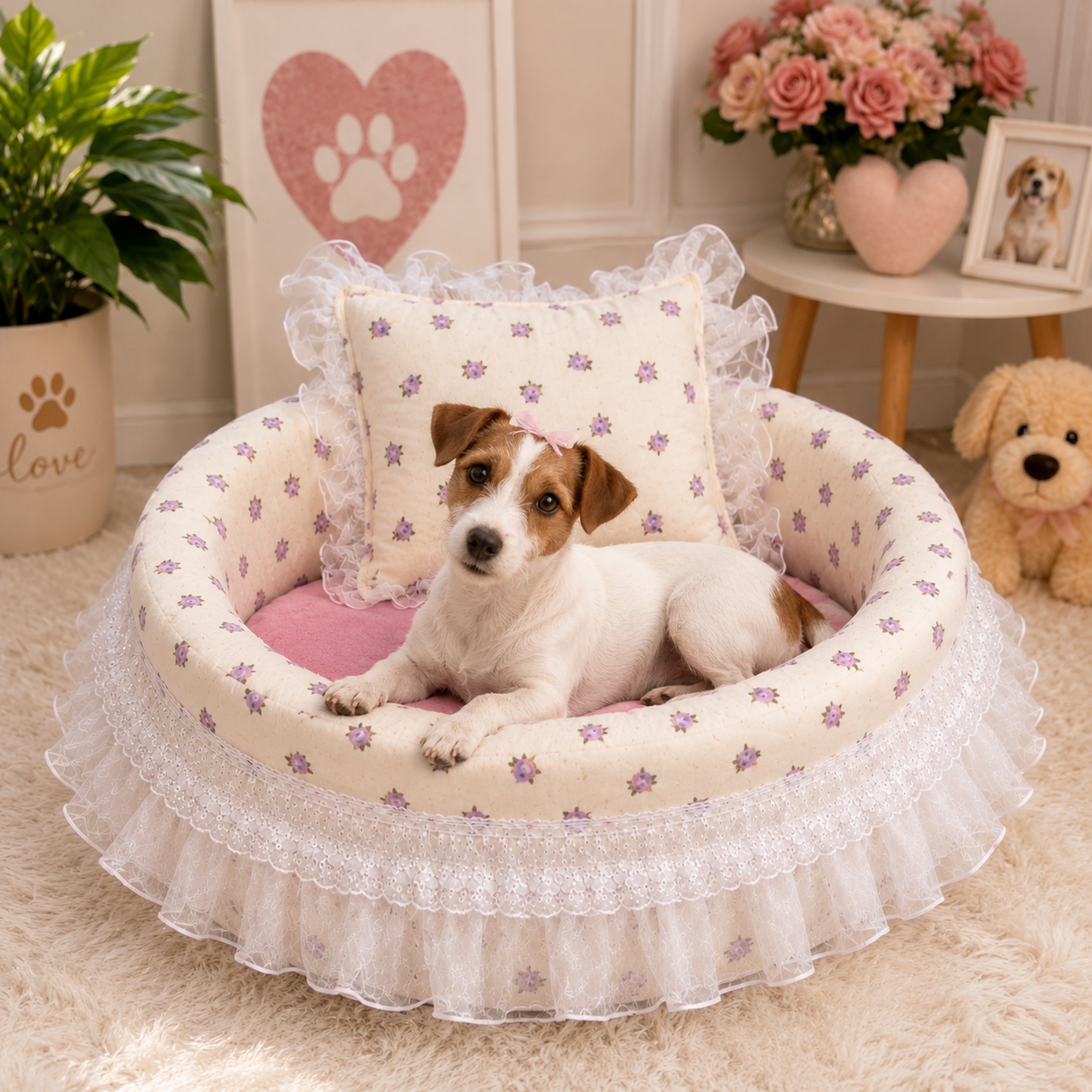 Cuccia di Lusso Sweet Elegance in Cotone